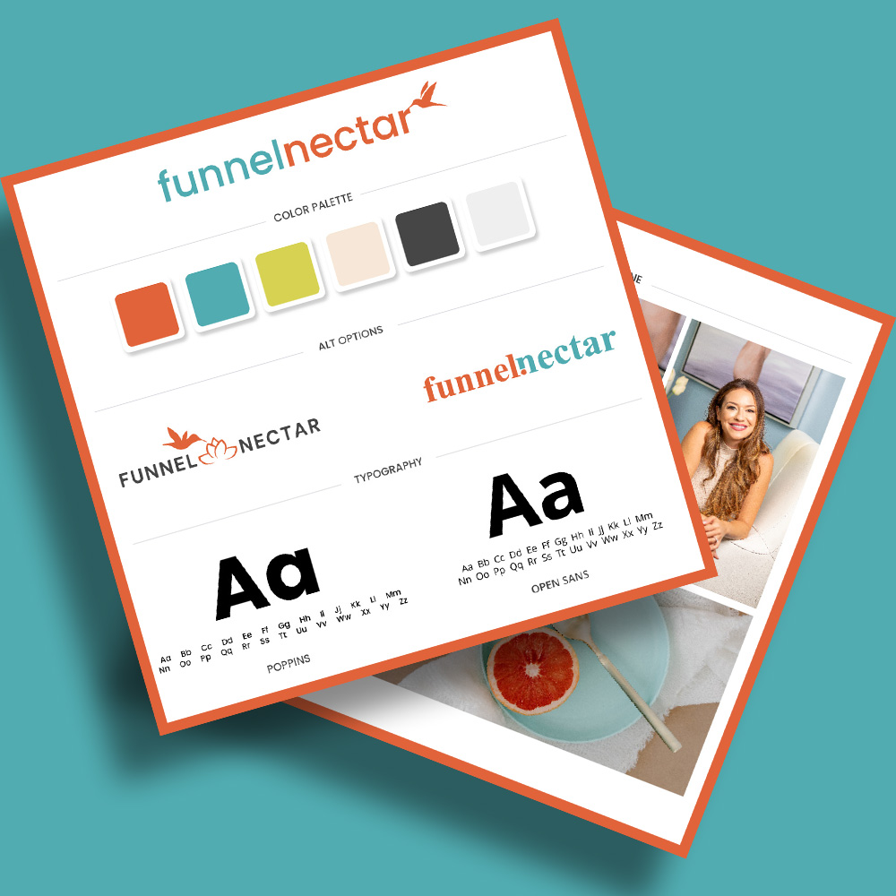 Brand Identity 20 funnel nectar branding