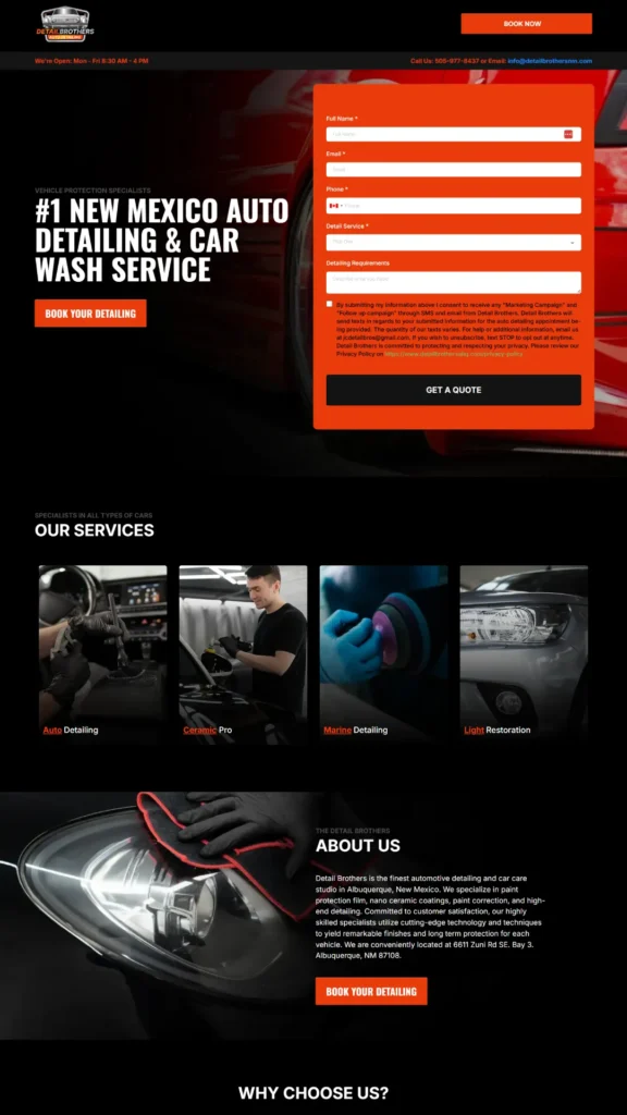 Detail Bros New Mexico