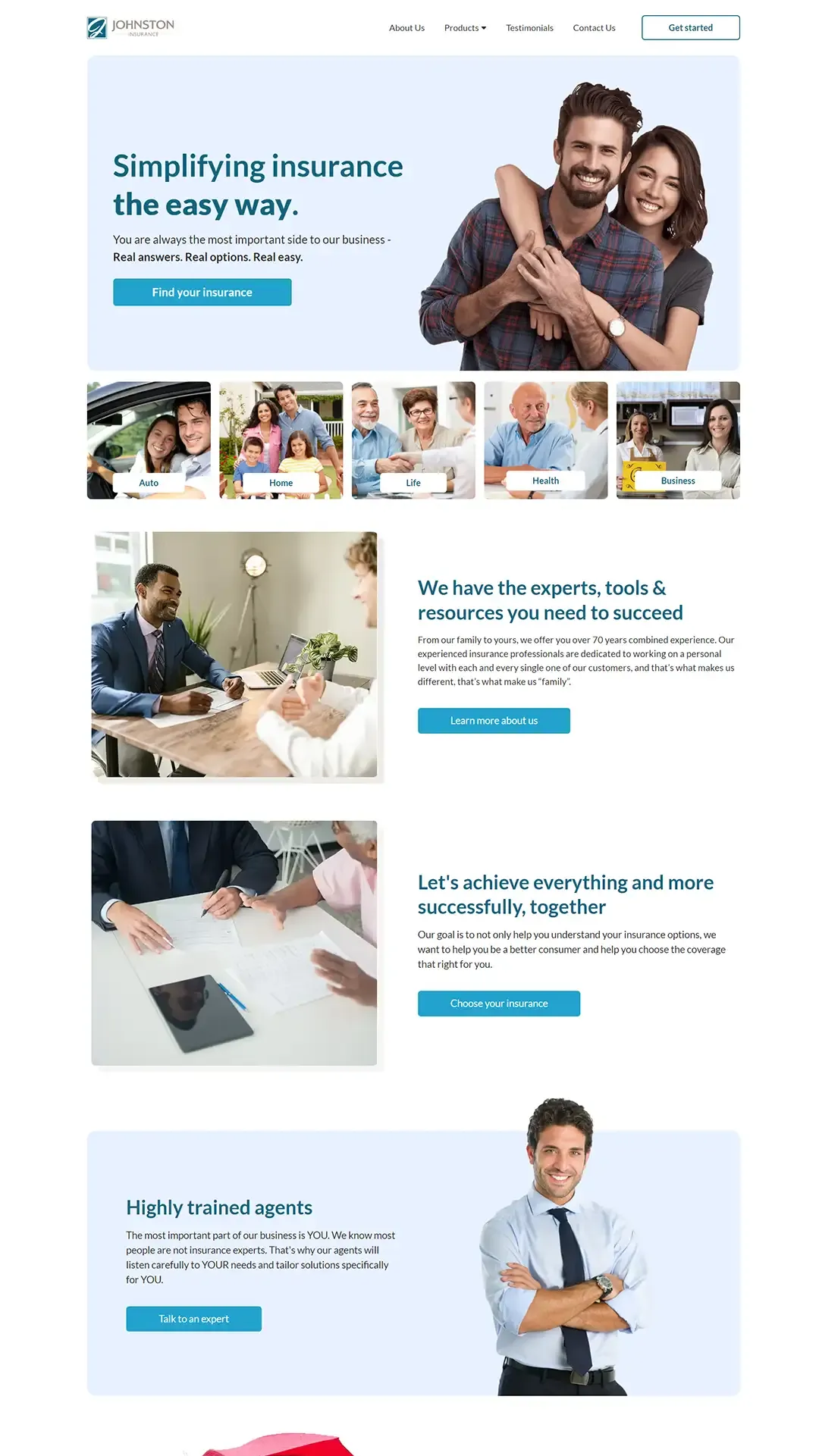 BTC March 2026 Homepage 5 J Johnston Insurance