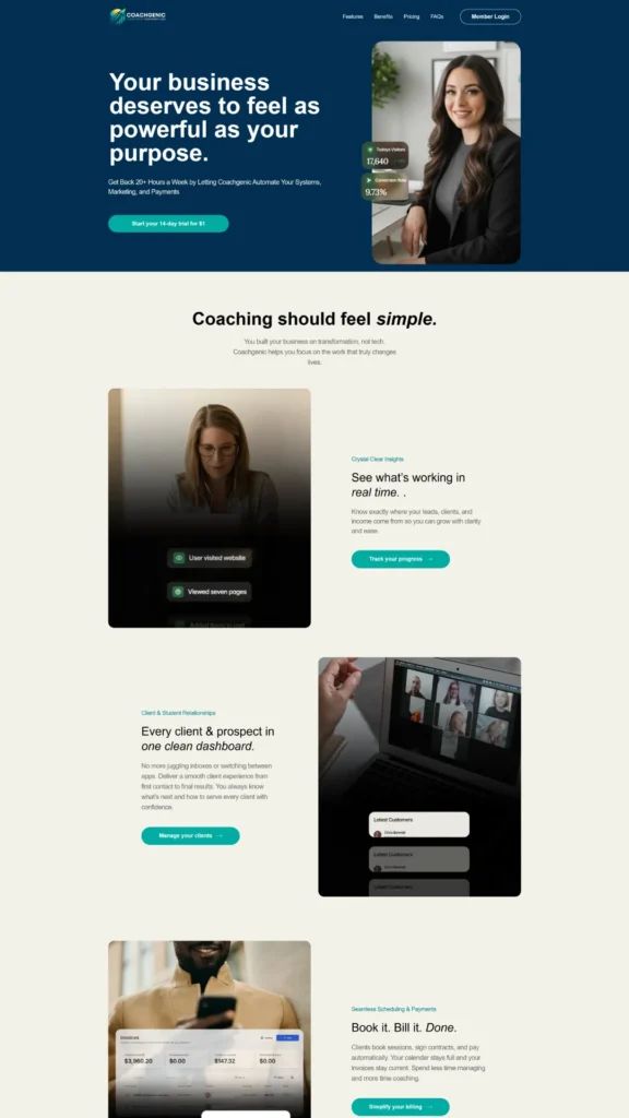 coachgenic portfolio