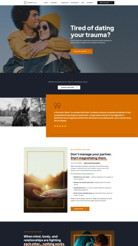 polarizinghealth potfolio