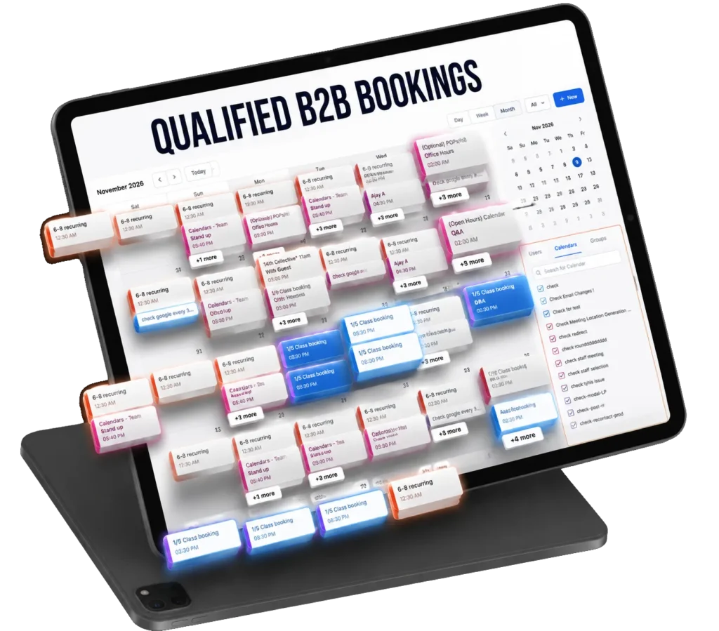 QUALIFIED BOOKINGS