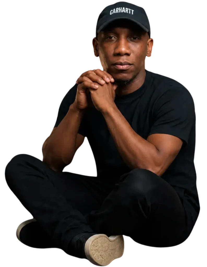 damien sitting
